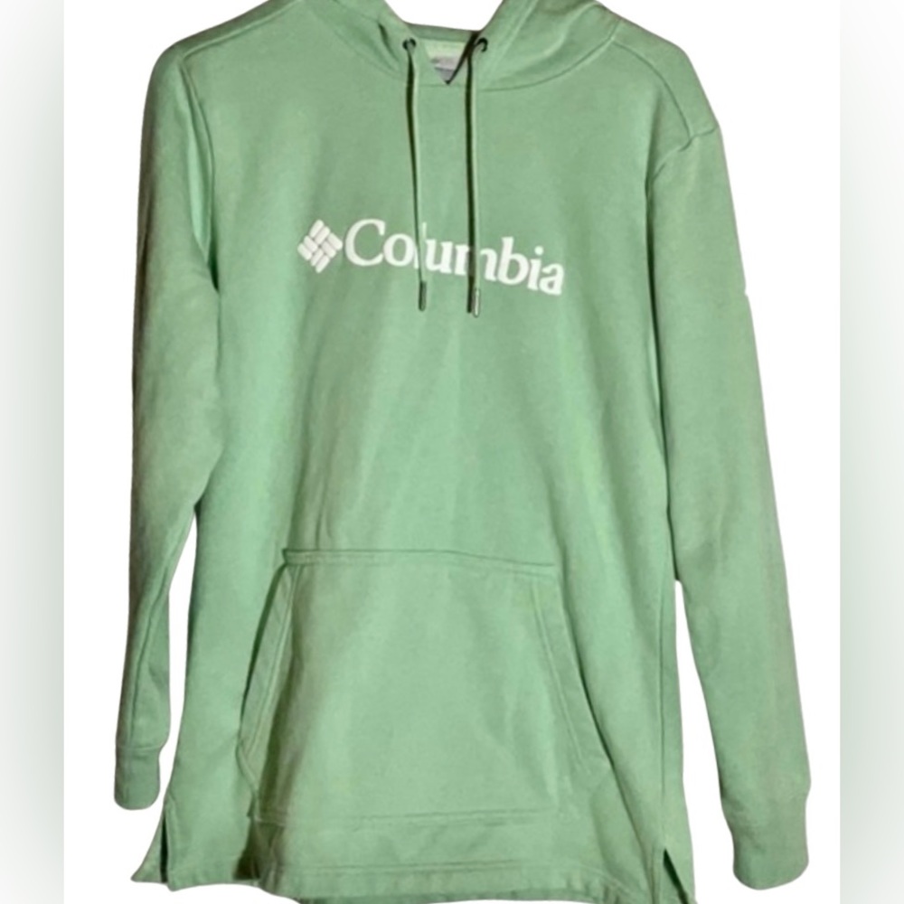 Columbia Womens Mint Green Hoodie Size Large